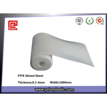 China 100% Virgen Skived Teflon Tape PTFE Plate